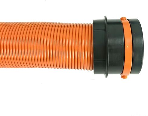 Extendable Vacuum Hose with 6 Adapters, Flexible Shop Vacuum Hose 5.2FT to 20.3FT, Multi-Size Vacuum Attachment Hose for Wet/Dry Vacuums, Garage, Workshop & Dust Collection Use in Kuwait