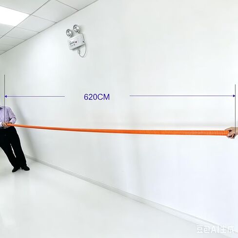 Extendable Vacuum Hose with 6 Adapters, Flexible Shop Vacuum Hose 5.2FT to 20.3FT, Multi-Size Vacuum Attachment Hose for Wet/Dry Vacuums, Garage, Workshop & Dust Collection Use in Kuwait