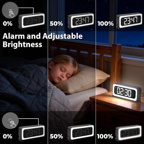 Clock Camera 2K,5G&2.4G WiFi Indoor Security Camera,Cameras for Home Security,3 in 1 Indoor Camera with Alarm,Full Color Night Vision,Local Storage in Kuwait