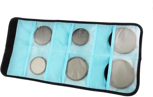 Water Filter Case Nylon Polyester Padding Shock Absorption,Camera Filter Pouch Carrying Case For Photography in Kuwait