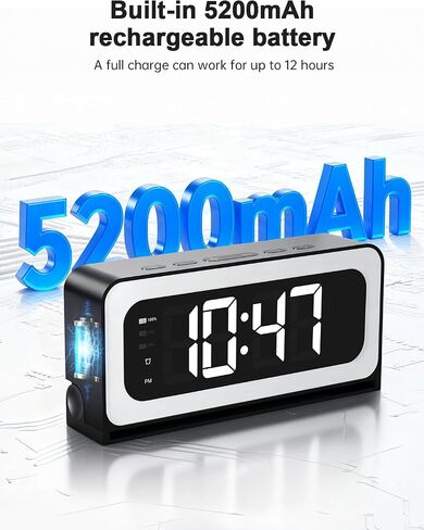 Clock Camera 2K,5G&2.4G WiFi Indoor Security Camera,Cameras for Home Security,3 in 1 Indoor Camera with Alarm,Full Color Night Vision,Local Storage in Kuwait
