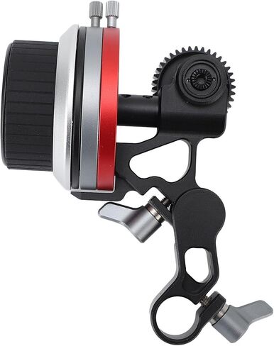 Pomya DSLR Follow Focus System | Aluminum Alloy Puller with Lens Gear Handwheel AB Stopper for Mirrorless Camera in Kuwait