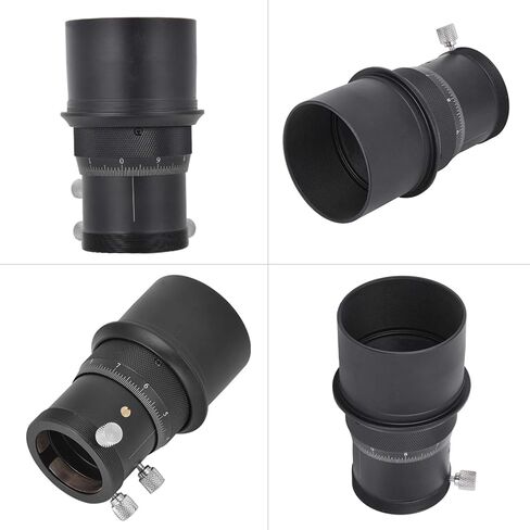 2 Inch Fine Tuning High Precision Focuser for Planetary Photography, Compatible with 1.25 Inch CCD Cameras and Telescopes, Aluminum Alloy, 55mm Stroke in Kuwait