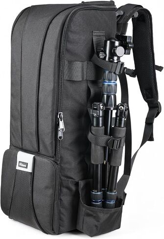 Nicama DB1 Super Telephoto Lens Backpack DSLR Camera Bag | for Sony, Nikon Canon 600 800 1200 1600mm Lens, Professional Photography Travel Carrying Case in Kuwait