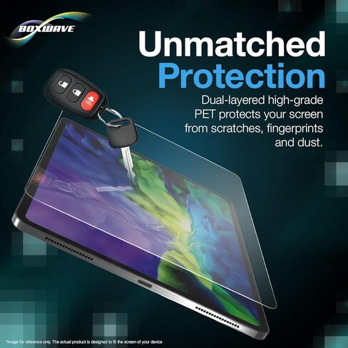 BoxWave Screen Protector Compatible with Sony XAV-AX4000 - ClearTouch Crystal Anti-UV EyeCare (2-Pack), Filters Out Harmful Blue Light Reduce Fatigue in Kuwait