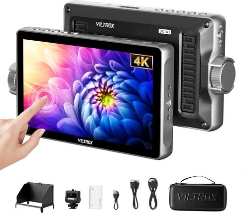 Viltrox DC-X2 2000 Nits Camera Monitor (DCX2-6 inch) | 6 Inch 2000 Nits HD 1920x1080 IPS Touch Screen, 4K Ultra HD with Field Monitor in Kuwait