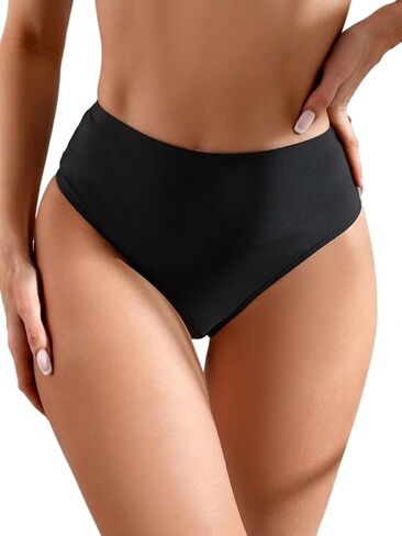 Summer Beach Women's Ruched V-Shaped Bikini Bottom in Kuwait