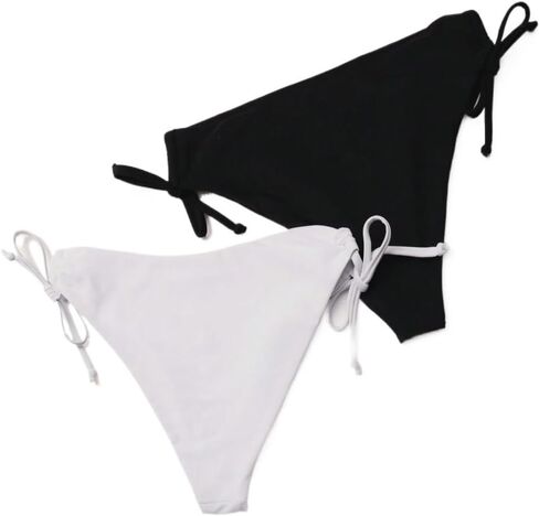 2pcs Women's Lace-Up Bikini Bottom in Kuwait