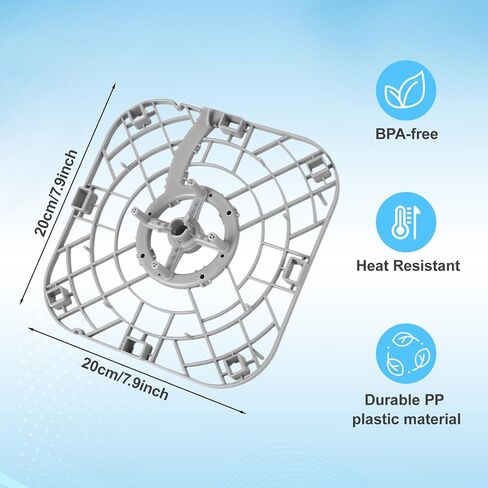 Replacement Bottom Tray for Momcozy KleanPal Pro BS03 Baby Bottle Washer, BPA-Free Base Tray Heat-Resistant Baby Bottle Washer Accessory Replacement Part for Deep Cleaning & Drying in Kuwait