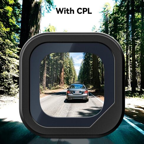 REDTIGER F7NA Circular Polarizing Lens, CPL Filter for Dash Cam, Lens Protection for F7NA, Reduce Glare & Reflection, Enhance Contrast(Not Compatible with F7NP/F7N/F7NT/F17) in Kuwait