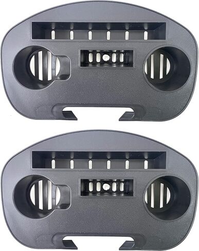 Universal Zero Gravity Chair Cup Holder - for Outdoor Recliners, Patio, Beach & Camping Chairs -Black (2 Pack - 38cm x 24cm x 6cm) in Kuwait
