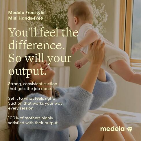 Medela Freestyle Mini InBra Hands-Free Electric Breast Pump | In-Bra Cups, Hands-Free, Ultra-Light, Ultra-Comfort, BPA-Free, USB Rechargeable, Quiet in Kuwait