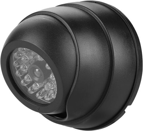 Security Dummy Dome Camera with 30 IR LEDs | Flashing Light for Indoor Outdoor Use in Kuwait
