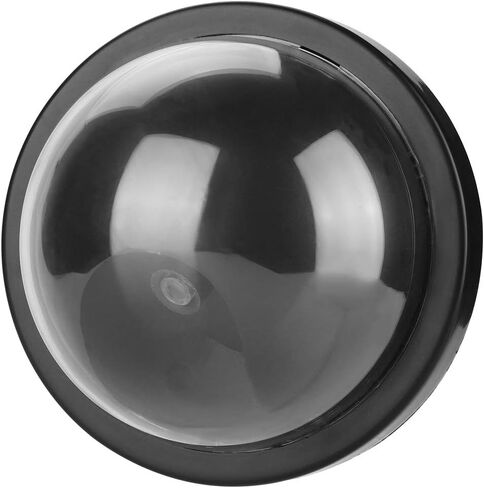 GOWENIC Dummy Fake Dome Surveillance Security Camera, Simulated Decoy Camera with LED Light, Fake Security for Indoor Outdoor Use in Kuwait
