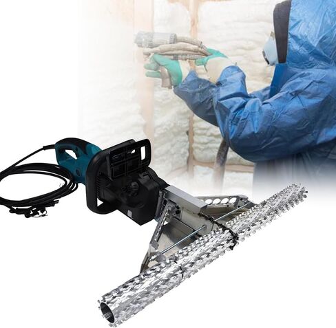 70cm/50cm Foam Planer for Flush, Ready-to-Finish Insulation Trimming – 1800W Spray Foam Trimmer, Cuts Flat to Studs, Select Open or Closed-Cell Cutter Head Opencell-70cm (Opencell 50cm) in Kuwait