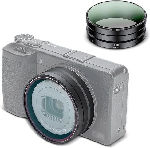 JJC UV Protection Filter for Ricoh GR IV HDF Monochrome GRIIIx GRIIIx HDF GRIII HDF GR II,38 Layers Mulit-Coated Ultra Slim UV Ultra Violet Filter for GR4 GR3x GR3x HDF GR3 HDF Includes Filter Case | 38 Layers Mulit-Coated Ultra Slim UV Ultra Violet Filte in Kuwait