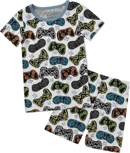Baby Boys Girls Pajama Sets Viscose from Bamboo Kids Pjs 2-Piece 18M-12Y in Kuwait