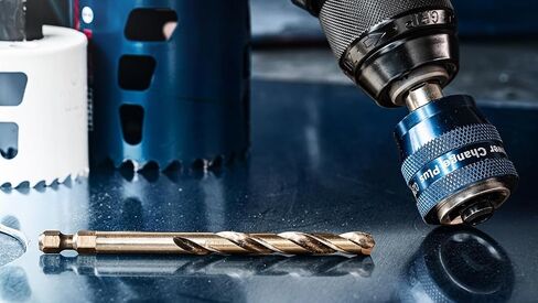 Bosch 1x Pilot Drill for Expert Power Change Plus HSS-G 7.15 x 105 mm (for Metal Pipes and Profiles, Plastics, Ø 7,15 mm, Professional Accessory Drill Driver) in Kuwait