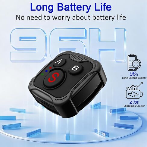 Bluetooth Remote Control for GoPro Hero 13/12/11/10/9/MAX, Insta360 X5/X4/X3/Ace Pro/Ace Pro 2/Go 3S, DJI Osmo 360/Act 6/Act 5 Pro/Act 4, & Smartphones – Waterproof Wireless Camera Remote in Kuwait