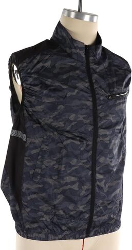 Cooling Fan Vest, Lightweight Air Conditioned Clothes XL, Heat Breathable Polyfiber - Detachable Fans for Outdoor Activities, Work, Hiking, Fishing (XXL) in Kuwait