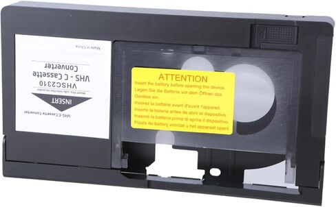 Convert C SVHS Tape Adapter, C to Cassettes Adapter Effortless Video Transfer to Digital Output Compatible Convert in Kuwait