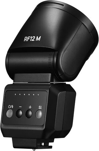 ZENIKO RF12M Mini On-Camera Flash - GN12 Manual Flash with Rotatable Head, Universal Single-Contact Mount, Built-in Diffuser, Compact Flash for DSLR & Mirrorless Cameras (Entry-Level Photography) in Kuwait