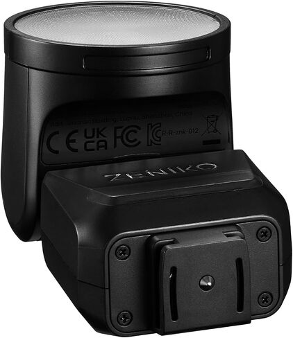 ZENIKO RF12M Mini On-Camera Flash - GN12 Manual Flash with Rotatable Head, Universal Single-Contact Mount, Built-in Diffuser, Compact Flash for DSLR & Mirrorless Cameras (Entry-Level Photography) in Kuwait