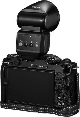 ZENIKO RF12M Mini On-Camera Flash - GN12 Manual Flash with Rotatable Head, Universal Single-Contact Mount, Built-in Diffuser, Compact Flash for DSLR & Mirrorless Cameras (Entry-Level Photography) in Kuwait