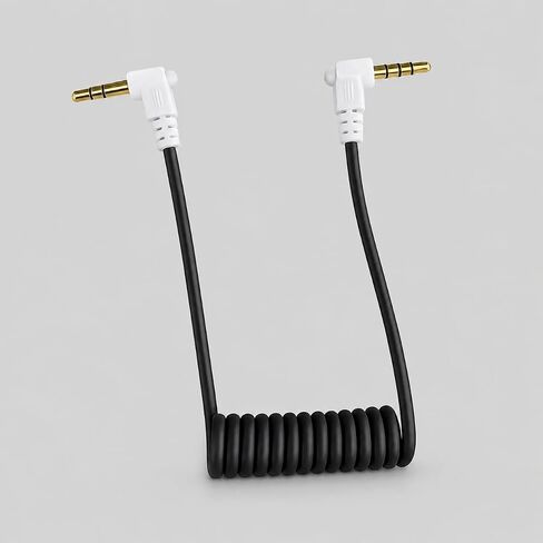 3.5mm TRS to TRRS A/V Cable Compatible with Sony Handycam MiniDV Camcorder and ImmersionRC Powerplay – Plug and Play, No Cable Spacer Needed in Kuwait