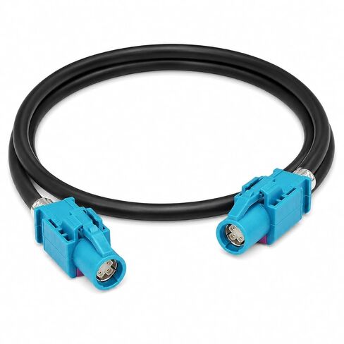 FAKRA Z Female to Female Extension Cable 4 Core HSD LVDS 535 High Speed Data Wire - Universal Car Camera Video Lead for Various car Models - RGB Signal Transmission Adapter (3.3 Ft) in Kuwait