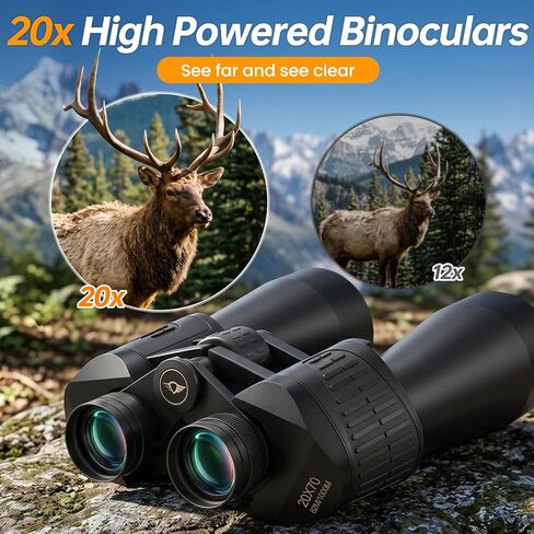 Aurosports 20x70 Binoculars for Adults High Powered Cruise Ship Binocular in Kuwait