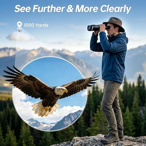 Aurosports 20x70 Binoculars for Adults High Powered Cruise Ship Binocular in Kuwait