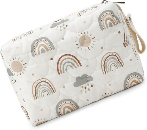 hejhncii Diaper Management Pouches Travel Diaper Holder Infant Storage Bag Easy Organization with Watertight Fabric Storage Bag in Kuwait