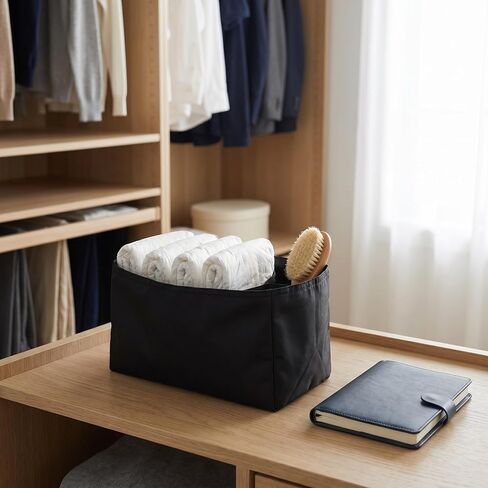UPKOCH Portable Diaper Bag Insert Organizer with Insulated Bottle Pocket and Waterproof Bottom Compartment, Large Capacity Nylon Multi Pocket Organizer for Moms and Women, for Nursery in Kuwait