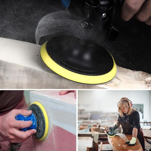 4 Inch Diamond Polishing Pads,22PCS Wet Polishing Kit with Backer Pad 50-6000 Grit Polishing Pad for Concrete Marble Stone Countertop Quartz Drill Grinder Polisher in Kuwait