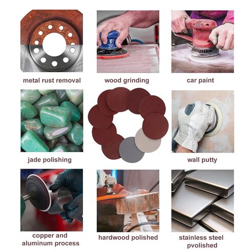 4 Inch Diamond Polishing Pads,22PCS Wet Polishing Kit with Backer Pad 50-6000 Grit Polishing Pad for Concrete Marble Stone Countertop Quartz Drill Grinder Polisher in Kuwait