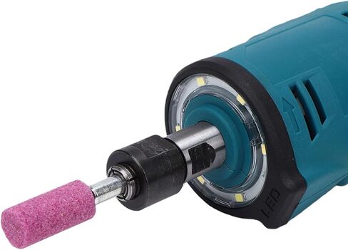 Generic Straight Grinder 12V 3 Level Variable Speed Die Grinder with Light for Workshop Polishing Sanding Grinding Tasks in Kuwait