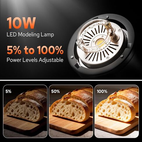 Godox SK300IIIV SK300III-V Studio Flash Strobe, SK300III V 300Ws Monolight, Bowens Mount, Wireless X System, LED Modeling Lamp, 0.1-1.5s Recycle, GODOX SK 300 III V Strobe Light for Photography - 110V in Kuwait