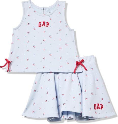GAP Baby Girls' French Terry Logo Tank & Skort Set in Kuwait