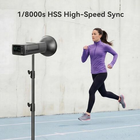 YONGNUO YN200 II GN60 Wireless Portable Flash Speedlite, 200W TTL M Multi HSS 1/8000s, 2.4G Pocket Flash Strobe Monolight + Bare Bulb + Flash Reflector in Kuwait