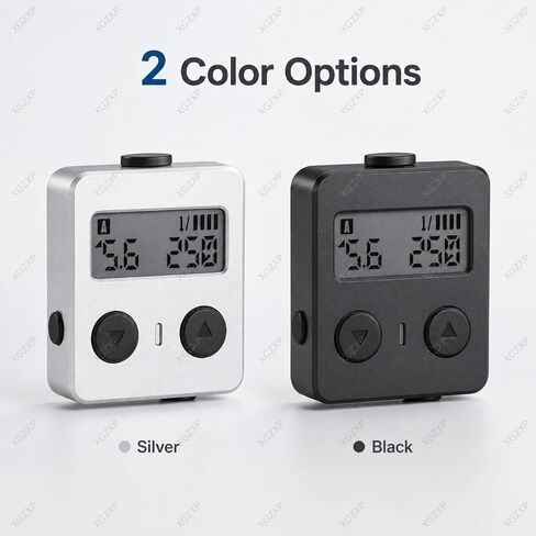 Lightweight Camera Top Light Meter, Ambient Light Digital Exposure Meter, Adjustable Shoe Mount, Ev Range 1–22, 30° Fov with OLED Display, for Film Cameras, Photography and Studio Use in Kuwait