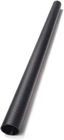 1pcs 1000mm Lengh Carbon Fiber Tube High Hardness Composite Material 3K Twill Matte, for Home Garden tubing Part(1pcs 24x21x1000mm) in Kuwait