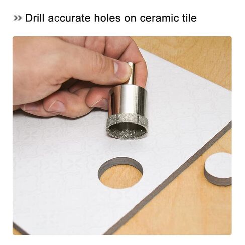 Garosa Hole Saw Bit, Durable Hollow Core Drill Cutter for Tile Glass Marble 3.35 Inch 1 Piece in Kuwait