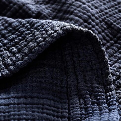 BOLL & BRANCH Dream Bed Blanket, Twin/Twin XL, Sky | Luxury 100% Organic Cotton - Soft, Lightweight and Breathable - Cloud-Like Touch in Saudi Arabia