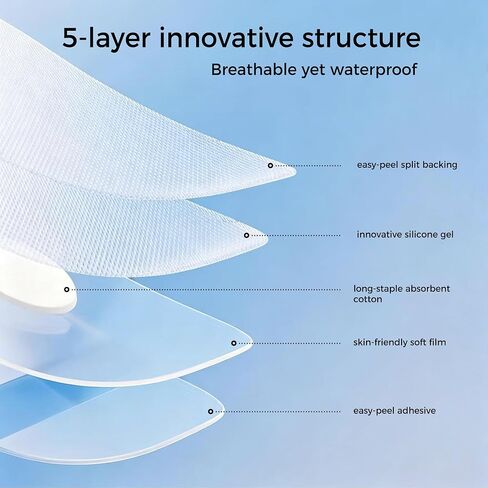60 Pcs Baby Ear Covers with Cotton Ball for Shower Swimming, Disposable Waterproof Ear Protection for Kids Newborn Ear Stickers for Bath Swimming and Other Water Sports in Kuwait