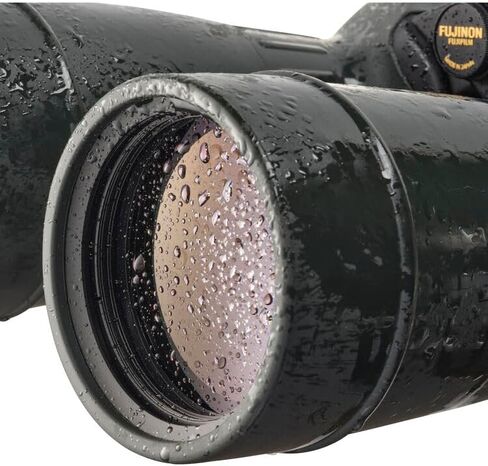 Fujinon 10x50 FMTR-SX Polaris Binoculars, Waterproof Wide Angle Porro Prism Optics, Individual Focus Marine & Astronomy Viewing Bundle With Suspender Harness Binocular Strap + Cleaning kit + More in Kuwait