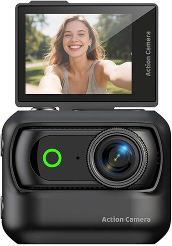 4K Ultra HD Anti-Shake Magnetic Separable Mini Panoramic Vlog Camera for Outdoor Travel in Kuwait