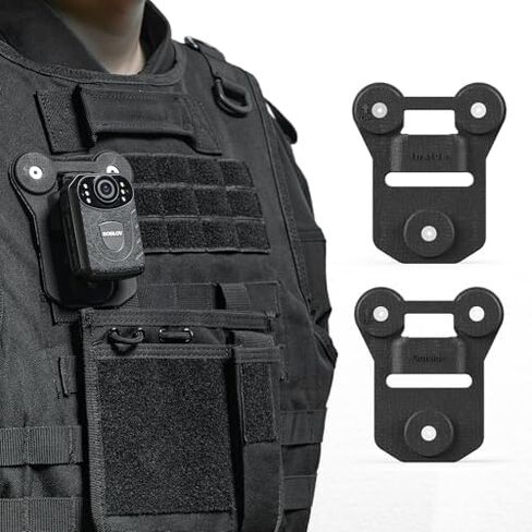 BOBLOV Body Camera Magnet Mount, 6pcs/8pcs Magnets Optional, Universal Magnetic Suction Back Clip and M5 Body Camera, 2K Police Body Cam for Law Enforcement, 4200mAh for 12 Hours (64GB-NOGPS Style) in Kuwait