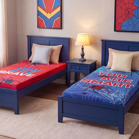 Batiyeer 2 Pcs Nap Mat Cover for Toddler Sheet 47 x 21 Inch Kids Daycare Nap Mat Cover Kids Sewn in Flap Design Sleeping Microfiber Sheet for Boy Girls Preschool Kindergarten in Kuwait