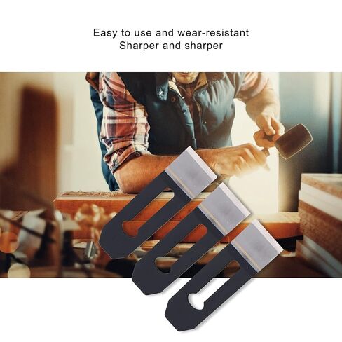 aqxreight 3Pcs Planer 38mm Heat Wearable Easy Use Cutter for Woodworking Curling Work Ov Planer BladeCutter BladePlaner Setting ToolCutter 38mmCutter HolderWoodworking Tools in Kuwait